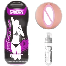 Мастурбатор LoveToy Sex In A Can Vagina Stamina Tunnel: Для кого Для мужчин