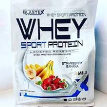 Протеин Blastex Whey Sport Protein 2000 g /66 servings/ Strawberry Banana: Вид Сывороточные