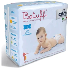Подгузники Cam Batuffi MINI (3-6кг) 21шт.: undefined undefined