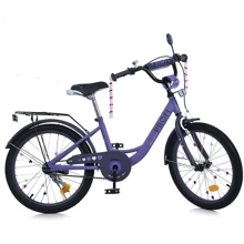 Детский велосипед PROF1 20" PRINCESS SKD75 сиреневый (MB 20043-1): Тип 2х колесный велосипед