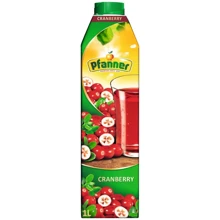 Напиток "Клюква" 20% Pfanner, 1л (EDH9006900207007): Объем, л 1