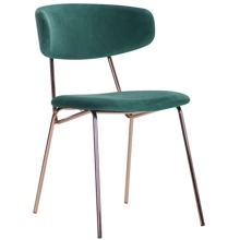 Стул AMF Alphabet B gold/dark green (545706): Производитель AMF