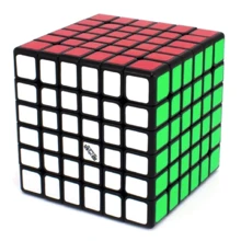 QiYi Wuhua 6x6 V2 black Кубик 6х6 черный: Вид Головоломка