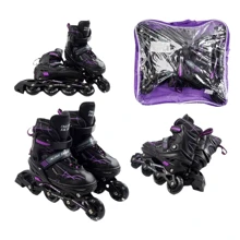 Раздвижные ролики Best Roller колеса PU 90082-L (39-43) Фиолетовые: Цвет фиолетовый