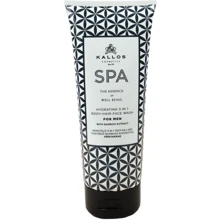 Kallos Cosmetics SPA Гель для душа Увлажняющий 3 в 1 для мужчин 200 мл: Назначение Увлажнение