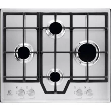 Варочная поверхность газовая Electrolux GME263LX: Расположение панели спереди