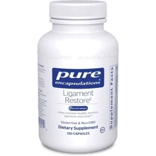 Pure Encapsulations Ligament Restore Поддержка сухожилий, связок и суставов 120 капсул: Тип Глюкозамин