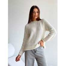 Джемпер АRTKNIT Cotton 27015 42-44 (S/M) кремовый: Сезон Демисезон
