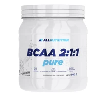 Аминокислота для спорта All Nutrition BCAA 2:1:1 Pure 500 g /50 servings/ Strawberry: Вкус Клубника