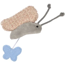 Игрушка для кошек Flamingo Shabby Chic Butterfly бабочка плюш с кошачьей мятой 15 см (44730): Производитель Flamingo