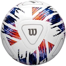 Мяч для игры Wilson NCAA VIVIDO REPLICA SB Wh/Orange/Purp футбольний size 5 (WS2000401XB05): Вид Футбольные
