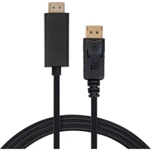 Кабель и переходник Vinga Display Port to HDMI 1.8m v1.4/v2.1 4K120/8K60 (VCPDP14HI211.8): Тип кабель