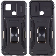 Аксессуар для смартфона Mobile Case Camshield Army Ring Black for Xiaomi Redmi 9C / 10A: Совместимость Xiaomi Redmi 9C / Redmi 10A