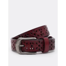 Жіночий ремінь Borsa Leather бордовий (CV1ZK-094c-bordo): Стать Женский
