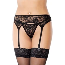 Пояс для чулок SoftLine Garterbelt 3310, S/M (black): Для кого Для женщин