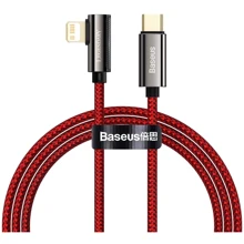 Кабель Baseus Cable USB-C to Lightning Legend Elbow 20W 1m Red (CACS000209): Тип USB-C - Lightning