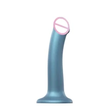 Насадка для страпона Strap-On-Me Mono Density Dildo Blue M: Для кого Для женщин