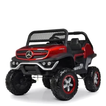Детский двухместный электромобиль Джип Bambi Racer Mercedes, красный (M 4133EBLRS-3): Вид джип