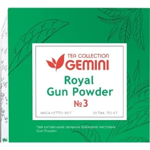 Чай Gemini зеленый Tea Collection Grand Pack Королевский Gun Powder 20х4 г (4820156430874): undefined undefined