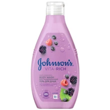 Johnson’s Body Care Vita Rich Гель для душа "Восстановление" с экстрактом малины 250 ml: Назначение Очищение