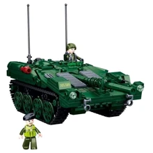 Конструктор Sluban Model Bricks Боевой танк STRV 103 (M38-B1010): Производитель Sluban