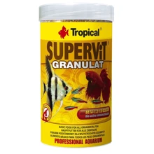 Сухой корм Tropical Supervit Granulat для всех аквариумных рыб в гранулах 250 мл (5900469604144): Вид корма Гранулы