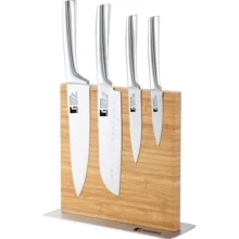 Набор кухонных ножей Bergner 5 предметов BG-39300-MM: Наименование Набор ножей на подставке