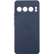 Чехол для телефонов Lakshmi Premium Silicone Case with Logo Full Camera Midnight Blue for Google Pixel 9 Pro XL: Совместимость Google Pixel 9 Pro XL