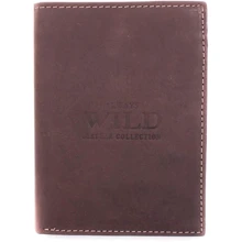 Мужское портмоне Always Wild коричневое (DNKD1072-MNU-brown): Пол Мужской