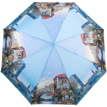Зонт женский автомат Magic Rain голубой (ZMR7251-14): Страна производитель Китай