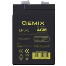 Gemix 6В 5Ач (LP6-5): Тип Аккумулятор