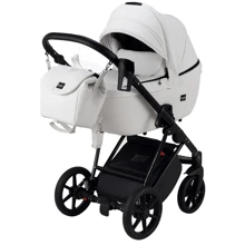 Коляска 2 в 1 Bair Infinity шкіра 100% BI-2300-AMO white (білий): Тип коляски Универсальная коляска (2-в-1)