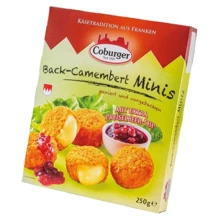 Сыр Coburger Back-Camambert Minis, 250 гр (DLR4929): Вес нетто 250 г