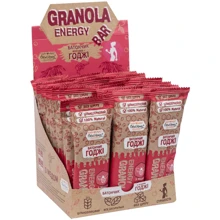 Батончик гранола Oats&Honey Фруктовый+Ягода Годжи бокс 24 шт х 40 г (4820013335328): Вес нетто 24х40 г