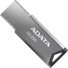 USB-флешка ADATA 16GB AUV 250 USB 2.0 Silver (AUV250-16G-RBK): Стандарт USB USB 2.0
