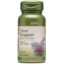 GNC Herbal Plus Liver Support Комплекс поддержки печени 50 капсул: Форма выпуска Капсулы