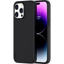 Чехол для iPhone VOKAMO Silicone Case with MagSafe Black for iPhone 15 Pro Max (NVK010831): Цвет черный