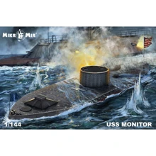 Модель Micro-mir Американский "Монитор" (MM144-028): Производитель Micro-Mir