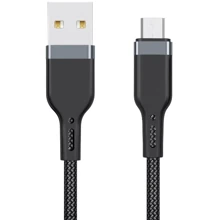 Кабель WIWU Platinum Series USB Cable to microUSB 1.2m Black: Тип USB Cable - microUSB