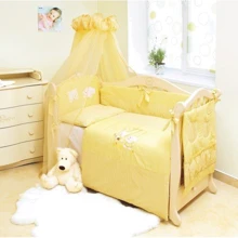 Постельный комплект 8 эл. Twins Evo Кот и пес 4073-A-102, yellow, желтый: Тип постельный комплект