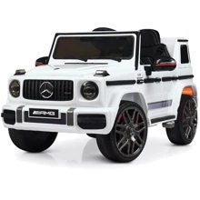 Детский электромобиль Джип Bambi Racer Mercedes G-Class, белый (M 4179EBLR-1): Вид джип
