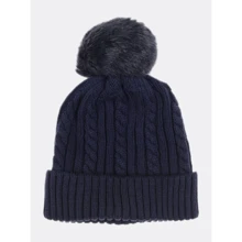 Шапка H&M 2310-69199600 49 темно-синяя: Пол Девочка