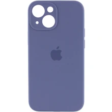 Чехол для iPhone Mobile Case Silicone Case Full Camera Protective Lavender Gray for iPhone 15 Plus: Цвет фиолетовый