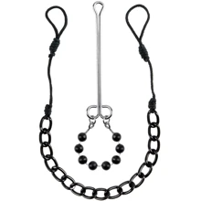 Затискачі для сосків і клітора Fetish Fantasy Ffle Nipple & Clit Jewelry: Виробник Pipedream