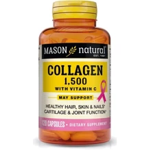 Mason Natural Collagen 1500 + Vitamin C Колаген з вітаміном С 120 капсул: Тип Коллаген