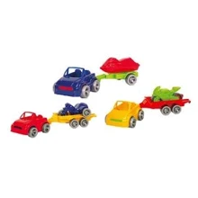 Wader Kid Cars Sport машинка с прицепом (52600): Производитель Wader