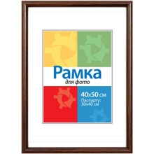 Chako Рамка-пластик 400x500 мм DS-023 Dark Wood: Тип Фоторамка