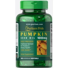 Puritan's Pride Pumpkin Seed Oil 1000 mg 100 Softgels: Форма выпуска Капсулы
