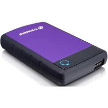 Внешний жесткий диск Transcend StoreJet 25H3 1TB (TS1TSJ25H3P): Размеры, мм 130.8х80.8х21.7