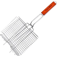 Решетка для барбекю Time Eco 2002-5 (4001831400010): Материал хромированная сталь